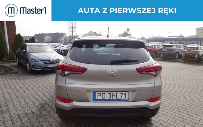 Hyundai Tucson cena 74450 przebieg: 92242, rok produkcji 2018 z Bieruń małe 191